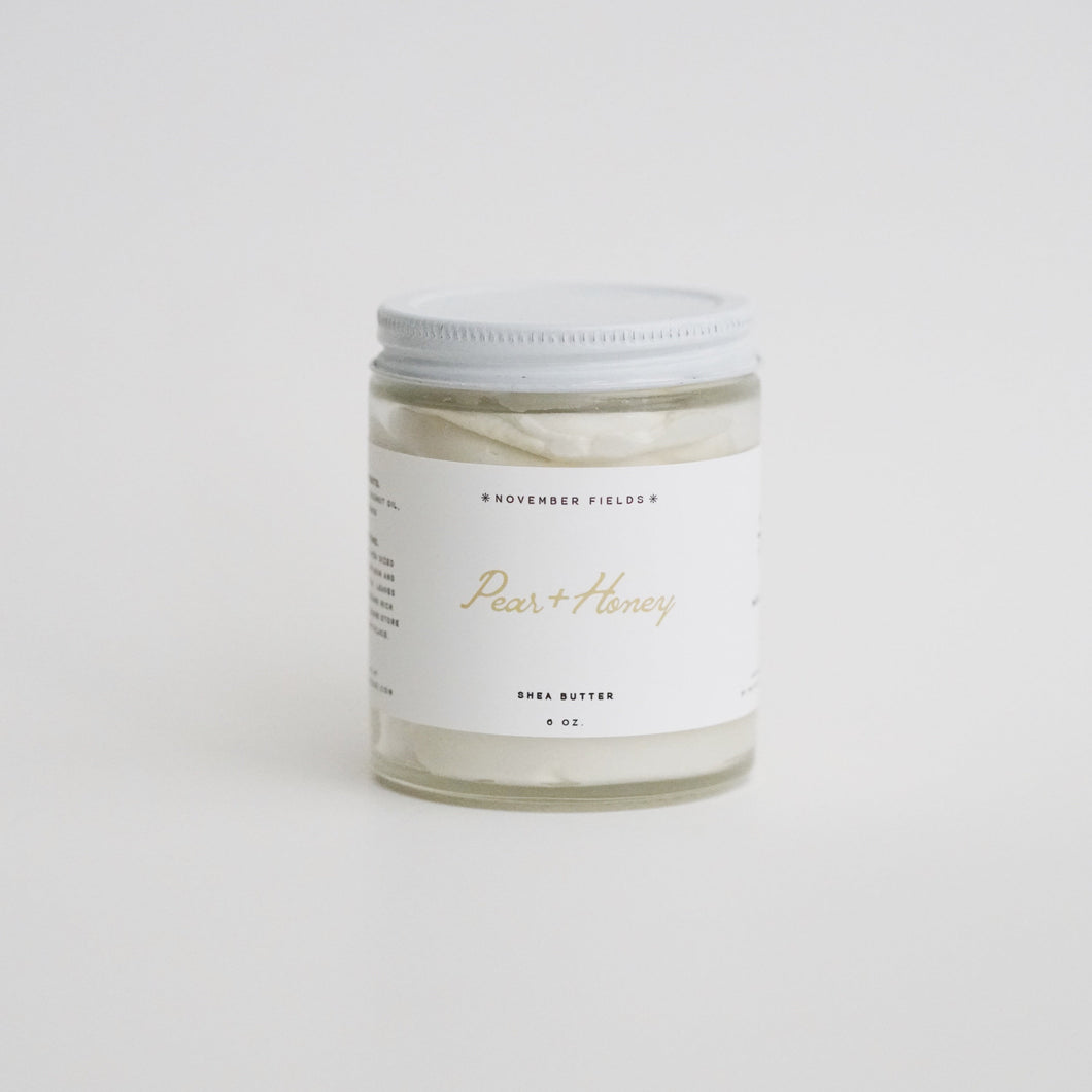 Pear + Honey Shea Butter