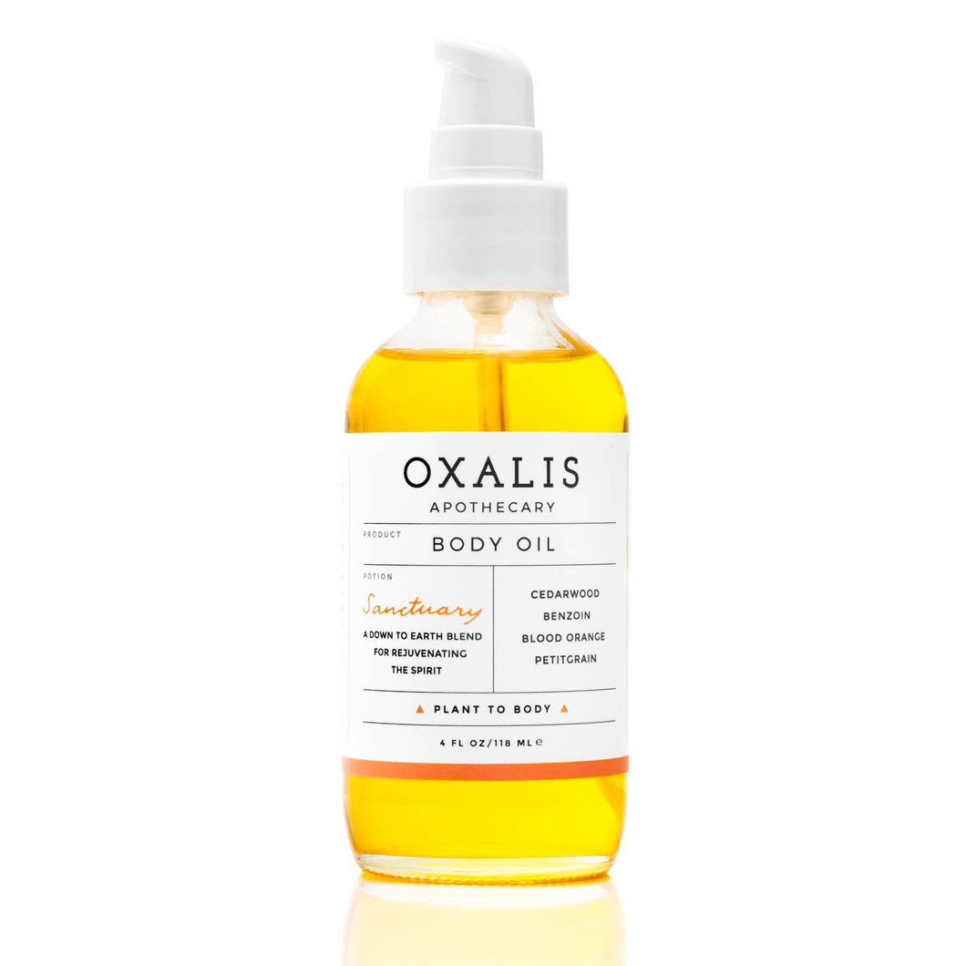 Sanctuary Body Oil | Warm + Earthy