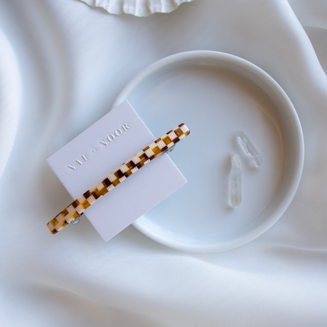 Jela Barrette Checkered