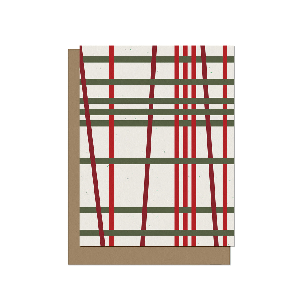 Christmas Gift Wrap | Blank Christmas Card