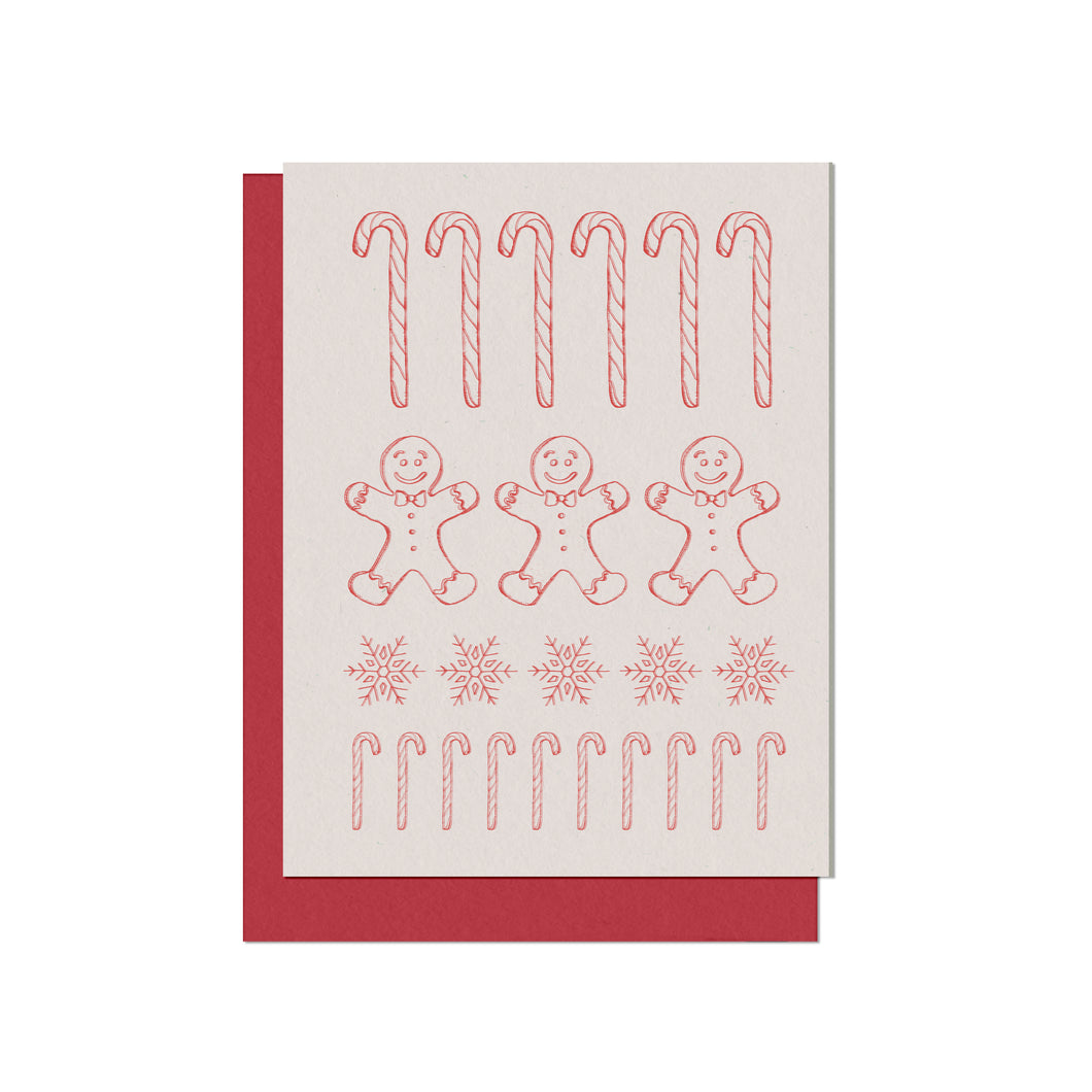 Christmas Sweets Blank Card
