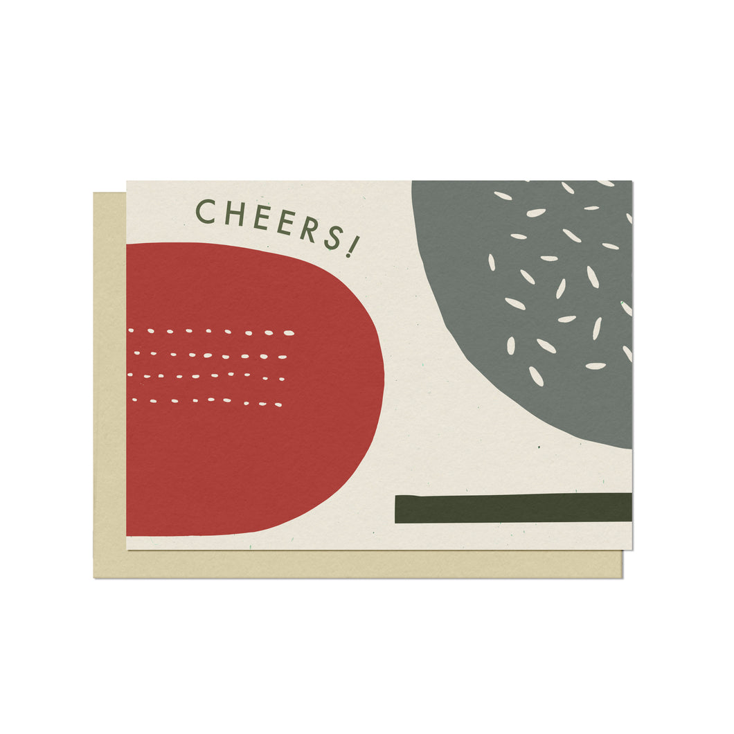 Holiday Cheers | Blank Holiday Card