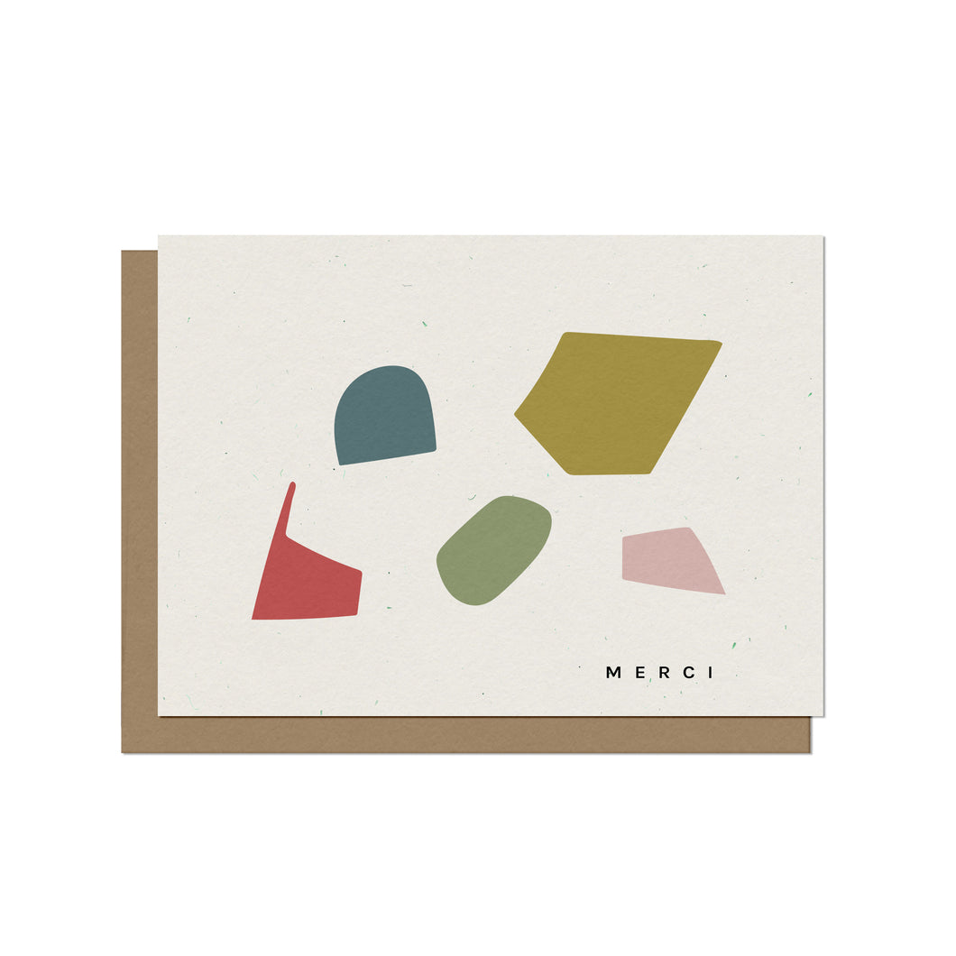Merci Blank Card