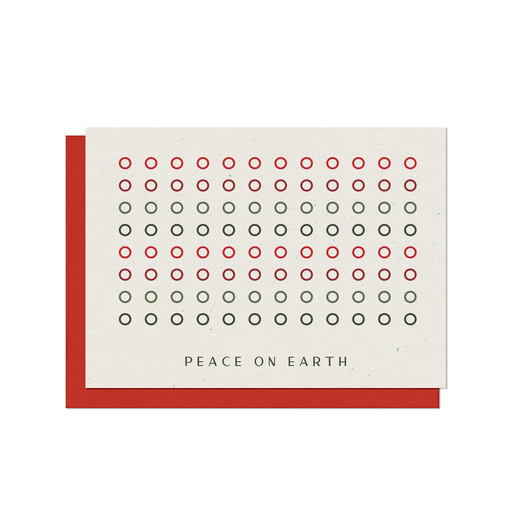 Peace on Earth | Blank Christmas Card