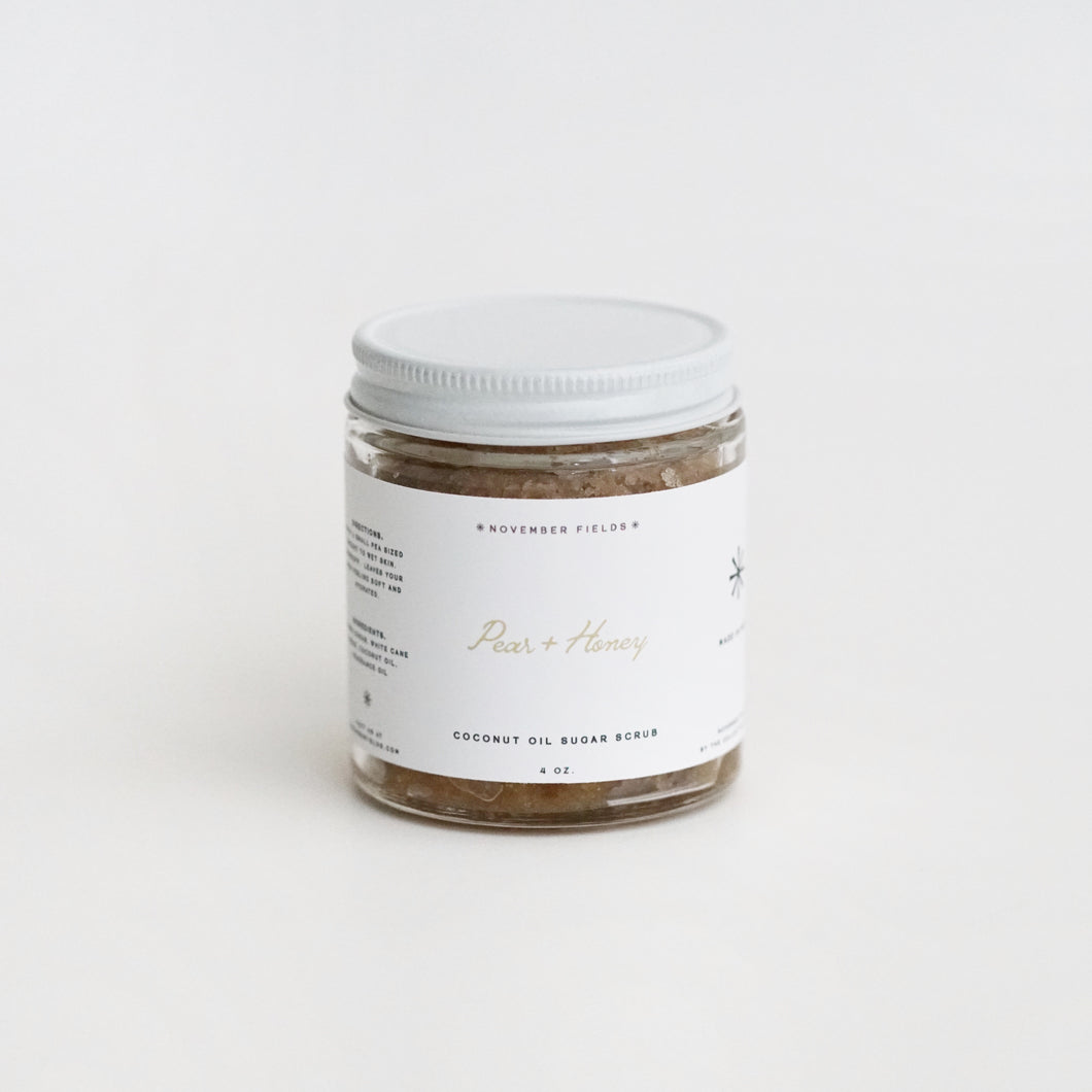 Pear + Honey Sugar Scrub