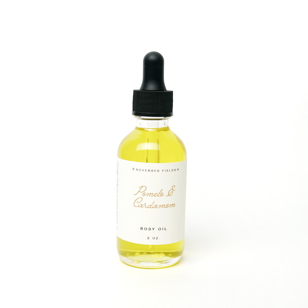 Pomelo and Cardamom Nourishing Body Oil