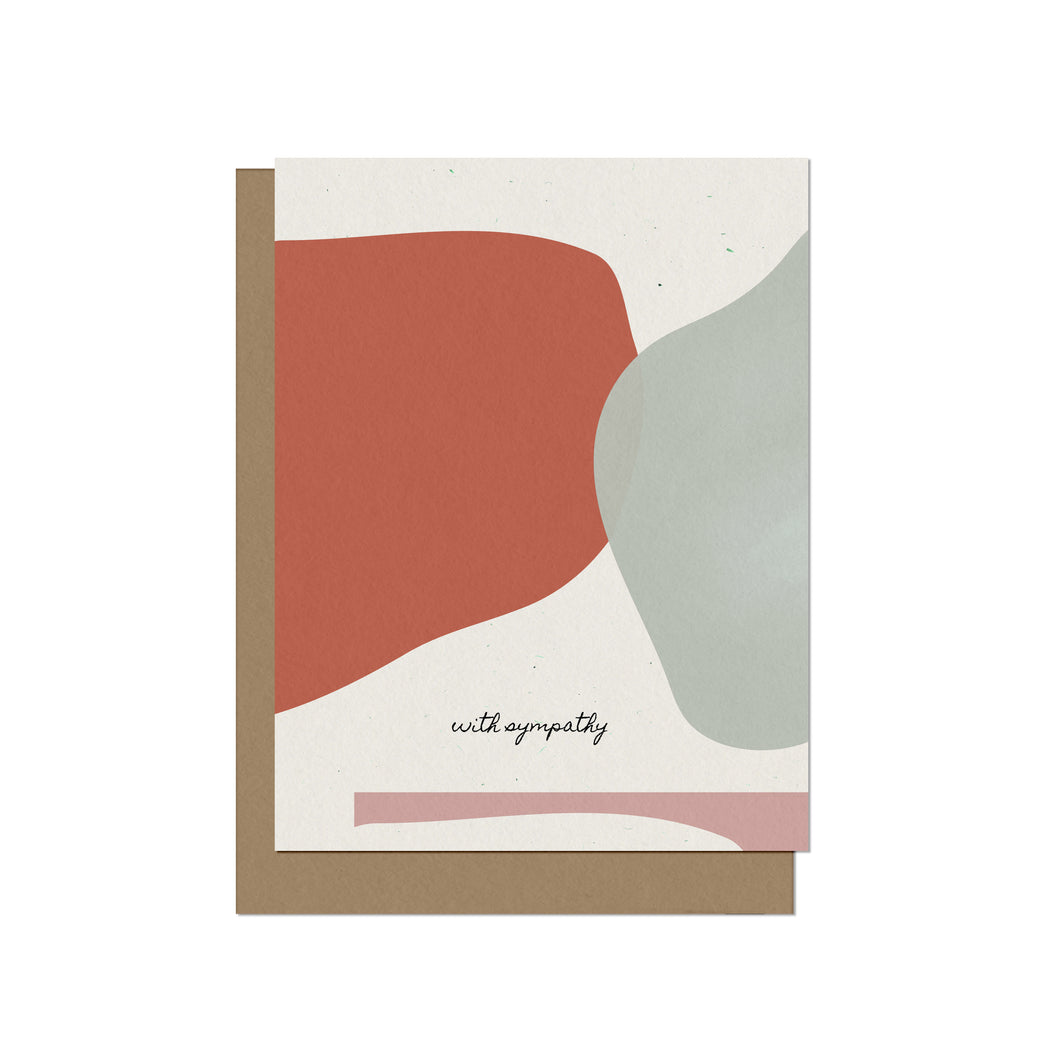 With Sympathy | Blank Card