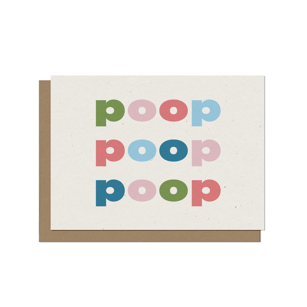 Poop | Baby Card – The Collective Shop