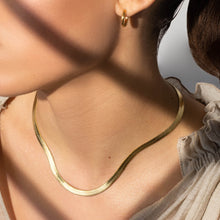 Thick Herringbone Necklace