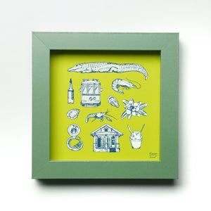 5x5 Framed Art Prints