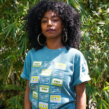 90's Cassettes Shirt - Teal Tee
