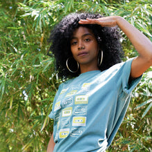 90's Cassettes Shirt - Teal Tee