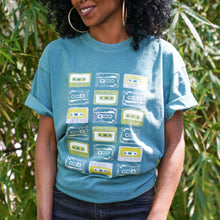 90's Cassettes Shirt - Teal Tee