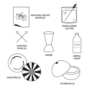 Mocktail Kit | Red, Holiday Gifts