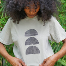 Trio Arches Tee Shirt - Stone