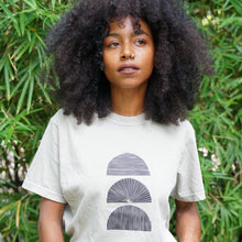 Trio Arches Tee Shirt - Stone