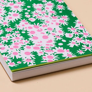 Aster Wildflower Letterpress Pocket-size Spiral Notebook