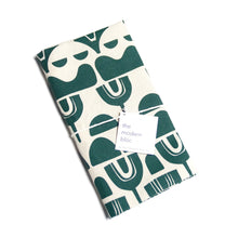 Repeating Abstract Floral Kitchen Towel