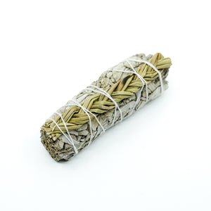 Sweetgrass and White Sage 4 inch Bundle