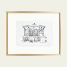Custom 5X7 Home Illustration Art Print