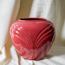 Ruby Vintage Haeger Deco Vase