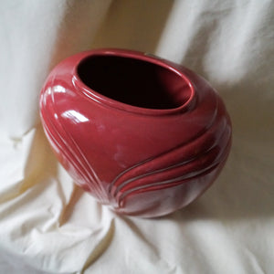Ruby Vintage Haeger Deco Vase