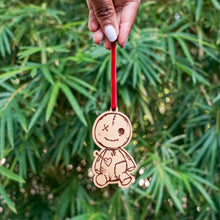 Voodoo Doll Wood Ornament