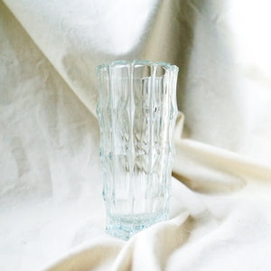 Vintage Tall Crystal Vase