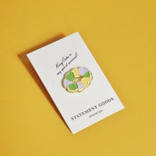 Mardi Gras King Cake Enamel Pin