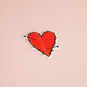 Voodoo Heart Sticker