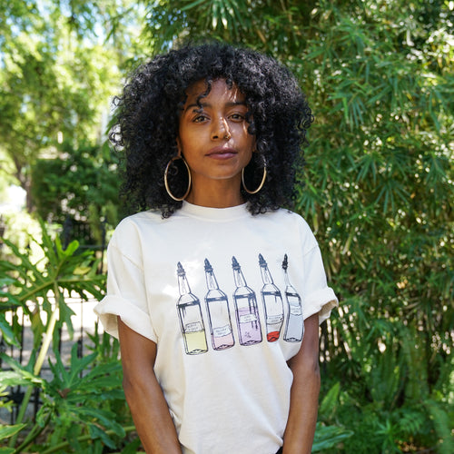 Sno-Ball Flavors Tee - Cream