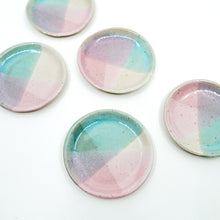 Dillard - Triple Dipped - Small Hand-formed Ceramic Trinket/Ring Dishes