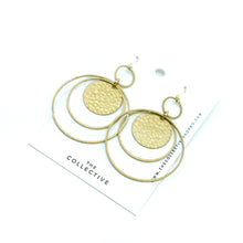 Jess Raw Brass Earrings