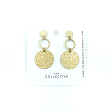 Kelsey Raw Brass Dangle Earrings