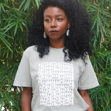 Geo Triangles Shirt - Stone