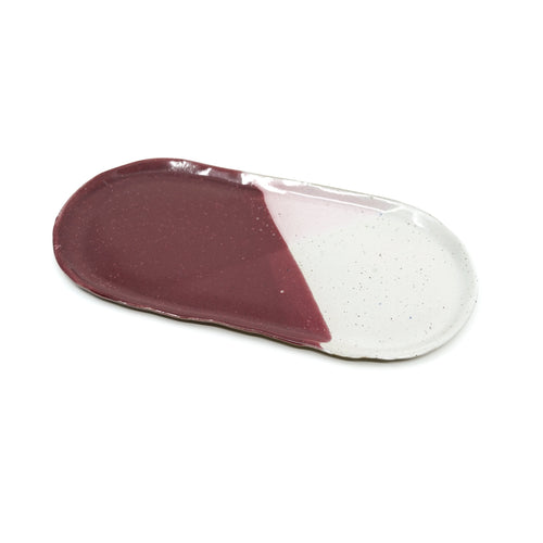 Calliope Oblong Hand-Formed Dishes - Double Dipped - 03