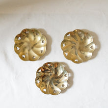 Vintage Small Hearts Brass Dish