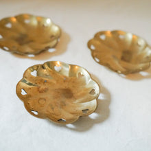 Vintage Small Hearts Brass Dish