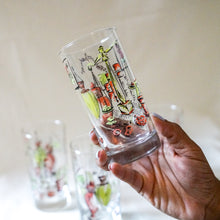 Set of 4 - Vintage Apothecary Cups