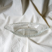 Vintage Oval Crystal Dish