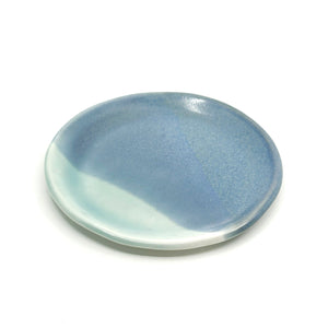 Dillard - Double Dipped Porcelain Dish - Sky Blue/Sea Glass