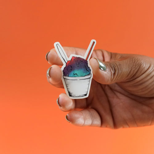 Sno-ball Sticker