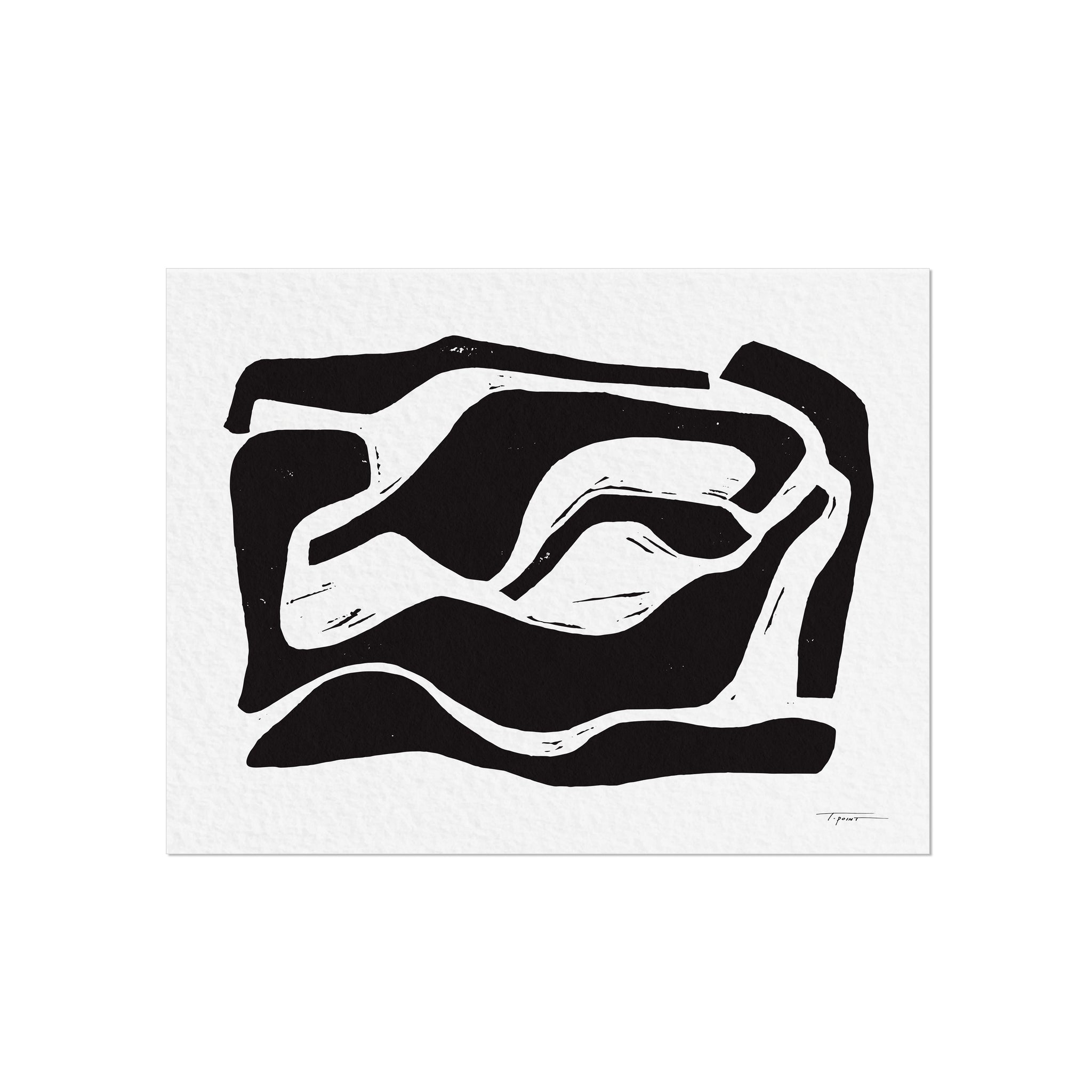 Flow IV Block Print The Collective Shop