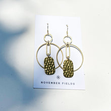 Allie Brass Earrings
