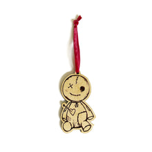 Voodoo Doll Wood Ornament