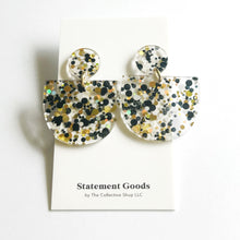 Olympia Black and Gold Earrings