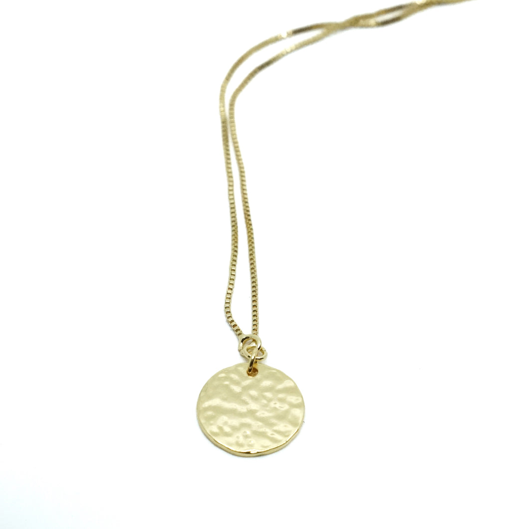 Kelsea Coin Pendant Necklace