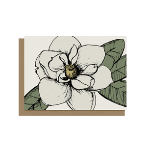 Magnolia Card - Blank Card