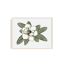 Magnolia Illustration Art Print