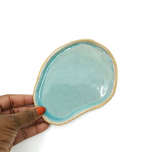 Milan - Medium Modern Organic Ceramic Dish No.2 - Sea Glass